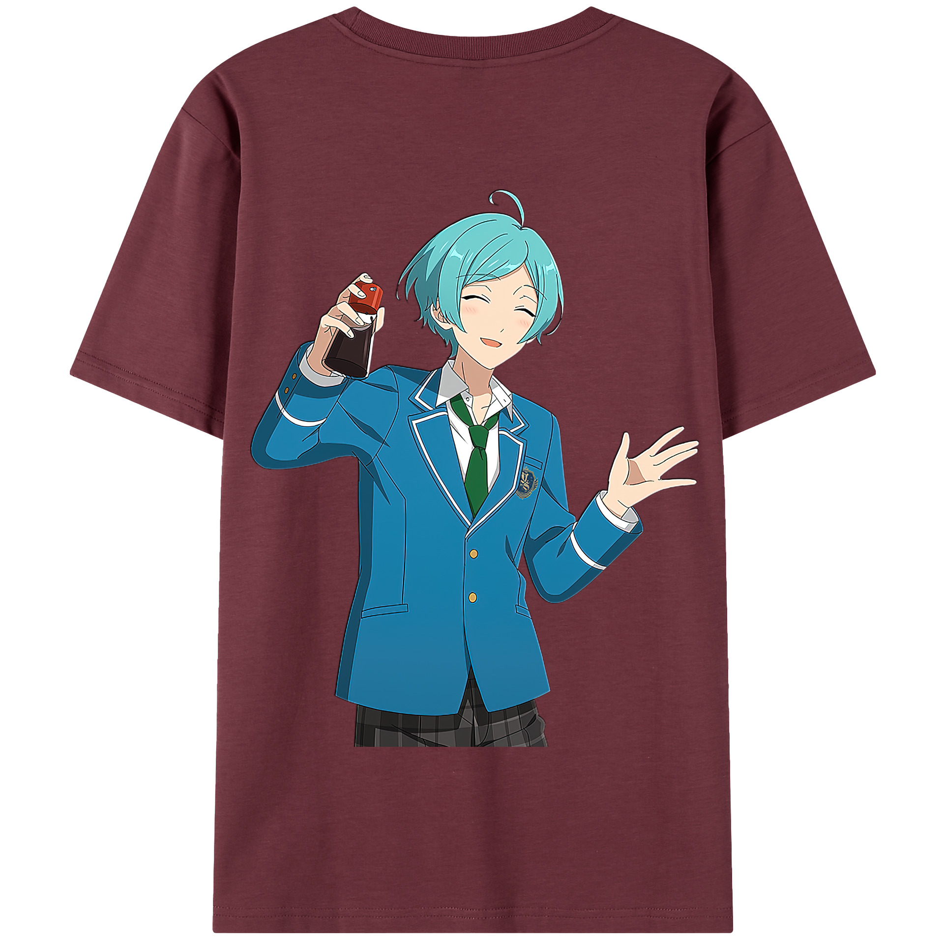 （画像用） あんさんぶるスターズ! Ensemble Stars 綿100％半袖Tシャツ（背面プリント）